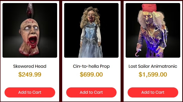 halloween props for sale